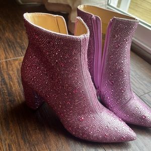 Glitter boots